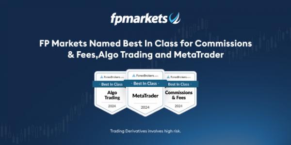 FP Markets Named Best In Class for Commissions & Fees, Algo Trading and MetaTrader